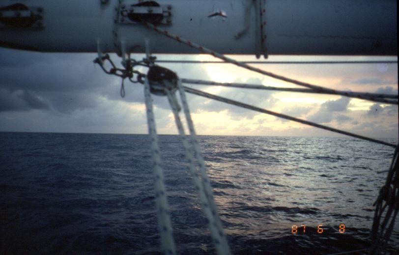 150 miles South of the Equator June 1987