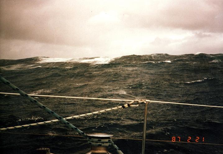 Rough weather February 1987