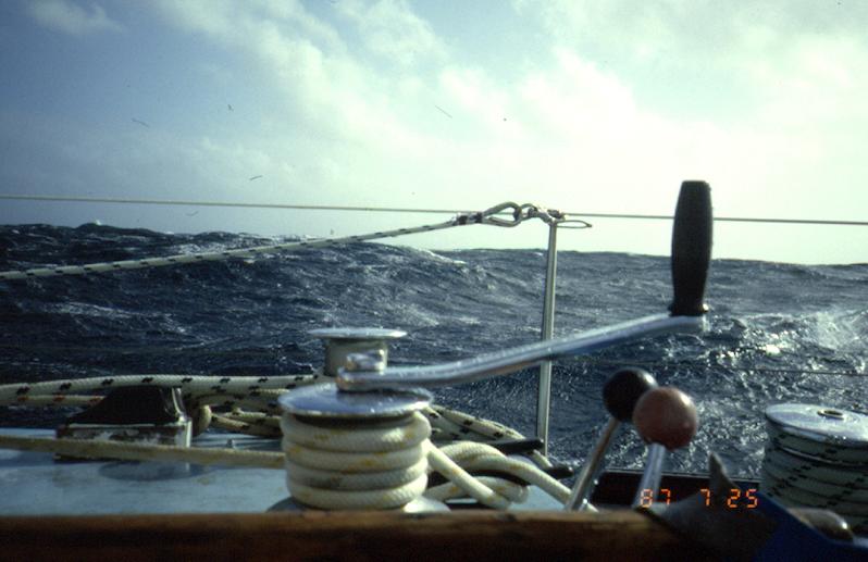 Off Aghulas Bank, 25 July 1987