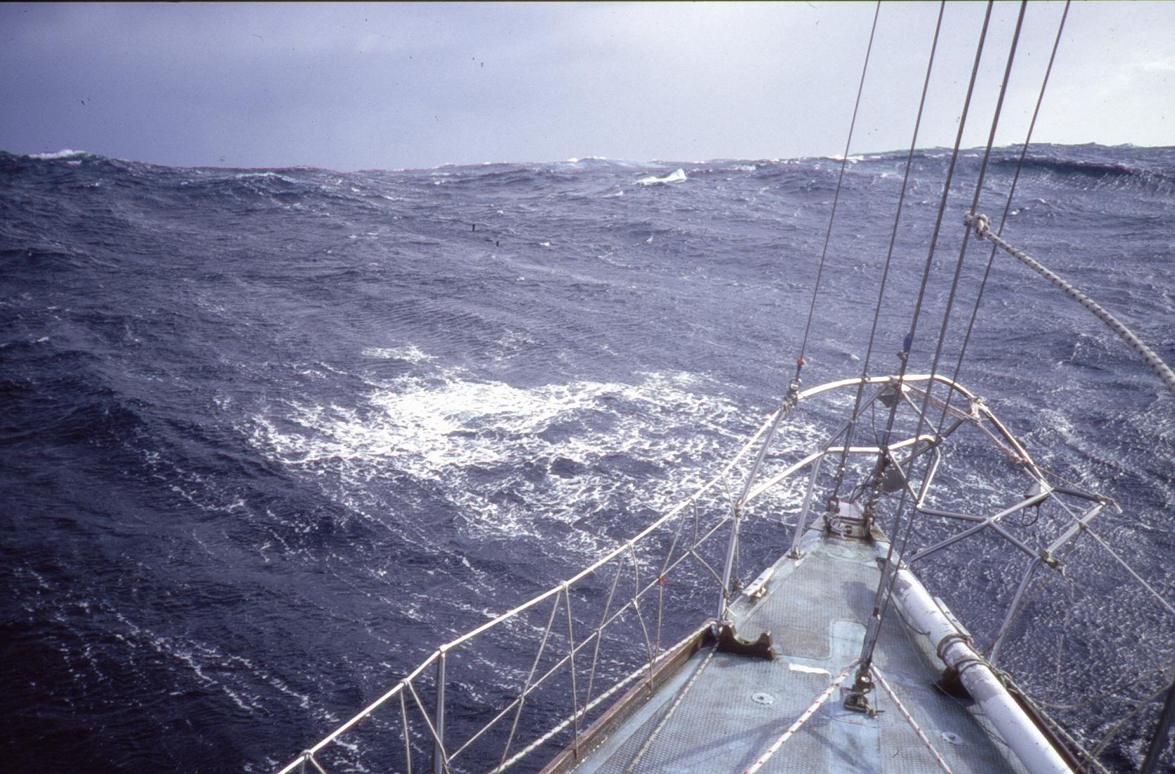 At sea 1986-1988